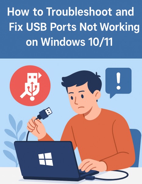 Fix USB Ports Windows Not Working on Windows 10/11