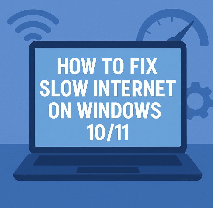 How to Fix Slow Internet on Windows 10/11 (2025 Guide)
